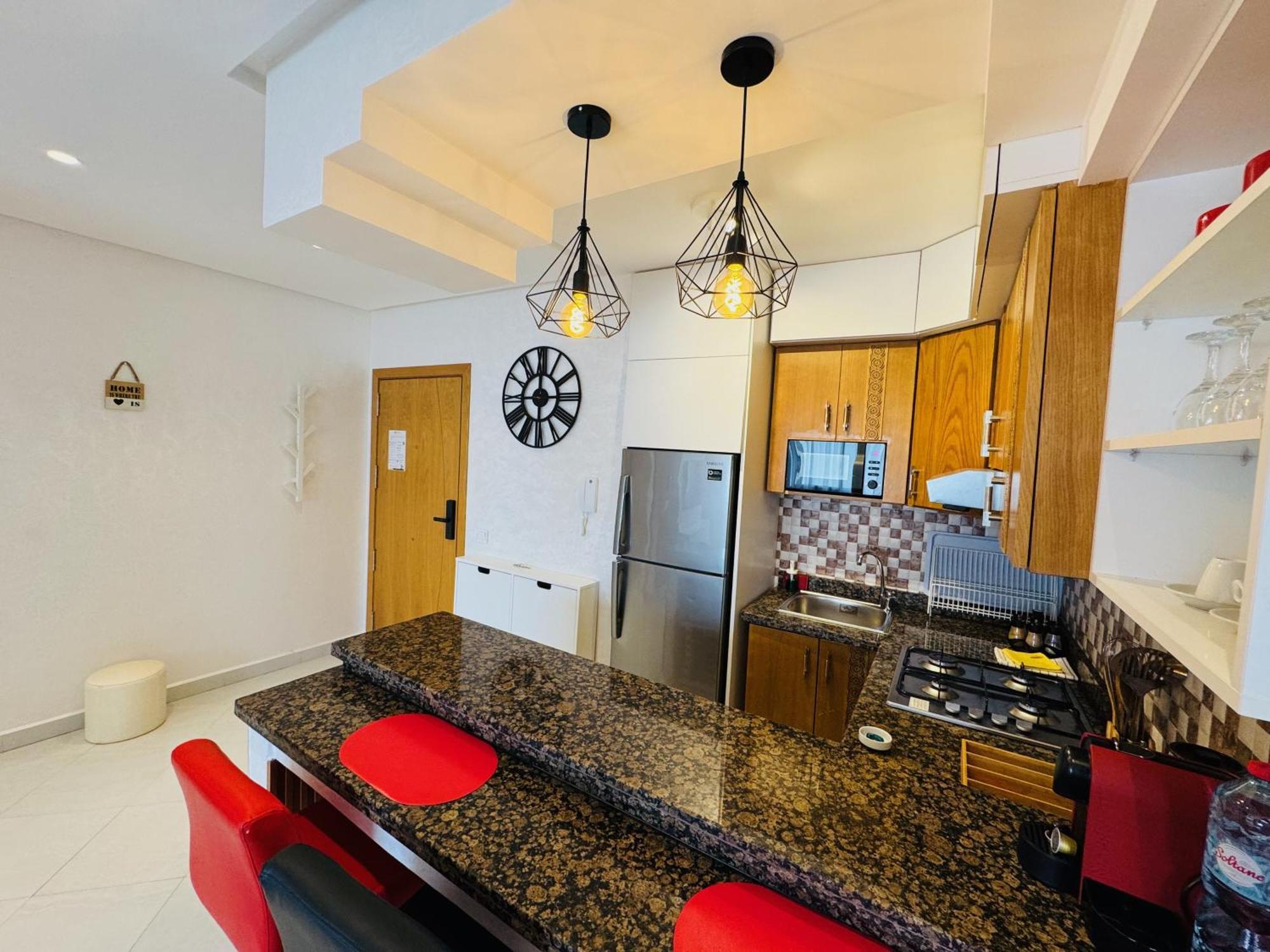Modern Apartment In The Heart Of Tanger Exterior foto