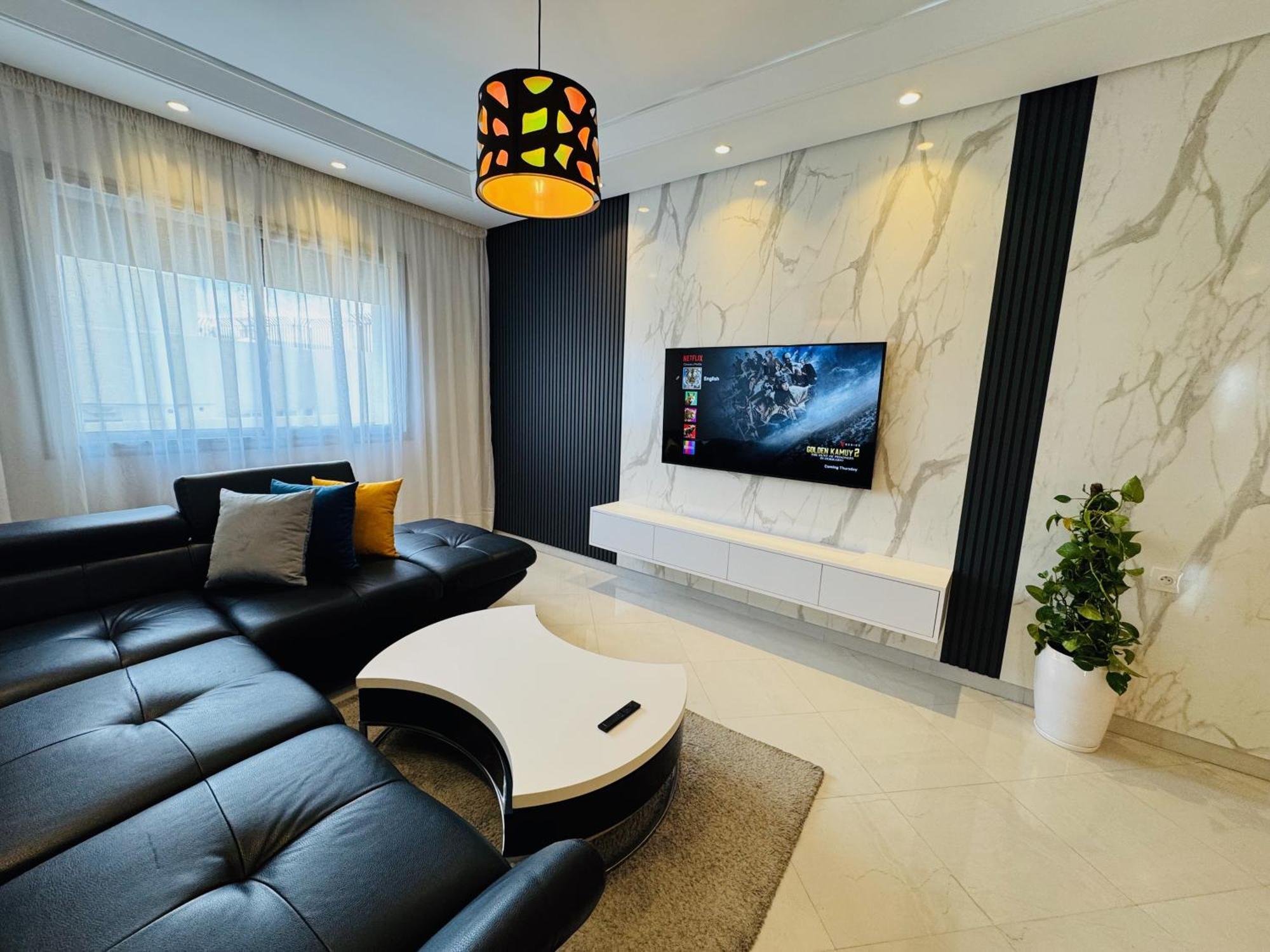 Modern Apartment In The Heart Of Tanger Exterior foto